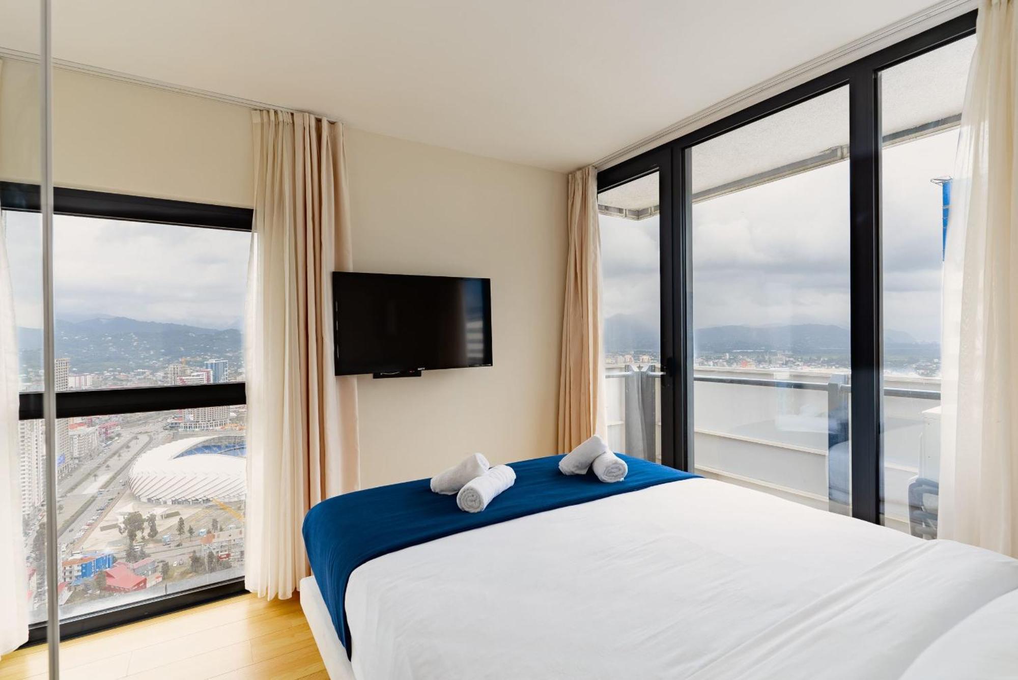 Elegance Sea View Aparthotel In Orbi City 바투미 외부 사진
